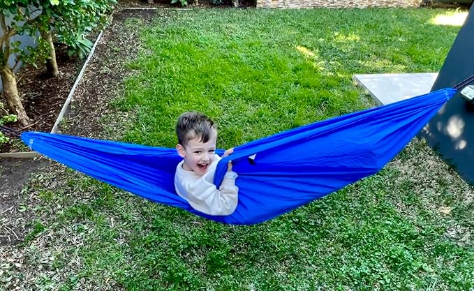 Sky Kid Hammock - Kid's Hammock - Small Camping Hammock, Camping Gear, Indoor/Outdoor - The Ideal Starter Hammocks for K I D S