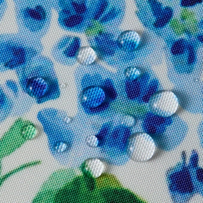 DFXSZ Outdoor Pillow Covers 18x18 Inch Set of 2 Blue Hydrangea Decor Waterproof Throw Pillow Covers Spring Summer Outdoor Waterproof Pillowcases Decor for Patio Funiture Garden Sofa Couch 026A18