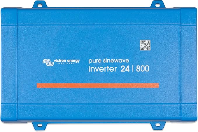 Victron Energy 800VA 24-Volt 120V AC VE.Direct Pure Sine Wave Inverter, | with NEMA GFCI