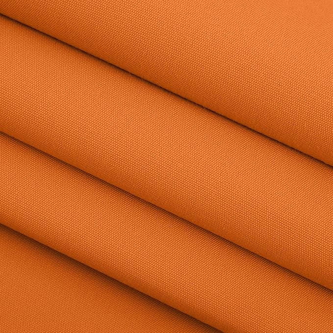 RSH DECOR Sunbrella 26" x 16" Lumbar Throw Pillows Set of 2 | Water and Fade-Resistant Performance Fabric | Outdoor Pillow Covers with Down-Alternative Inserts | Made in USA (Canvas Tuscan Orange)