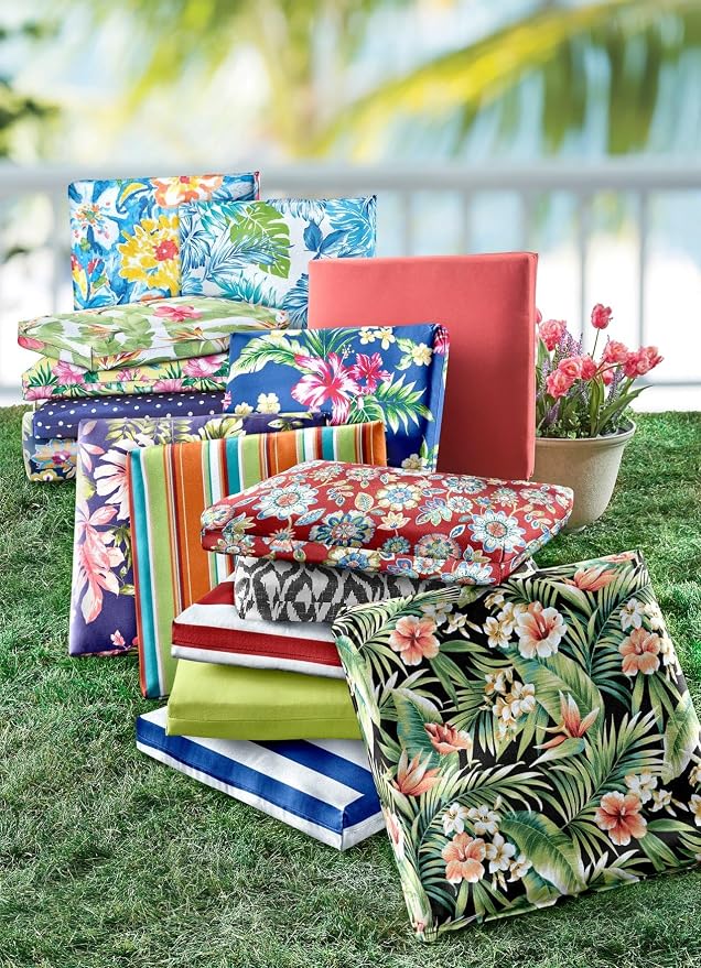 BrylaneHome Bh Outdoor Performance Patio Chair Cushion - Cypress Midnight