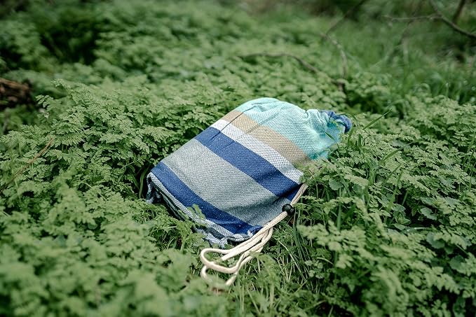 Stansport Cotton Blend Traveler Hammock, Blue, One Size (30300-50)