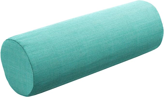 Cushion Source 20" x 6" Sunbrella Bolster Pillow, Indoor/Outdoor Decorative Support Pillow, Fade and Water Resistant, Sunbrella Perspective Bliss Breeze
