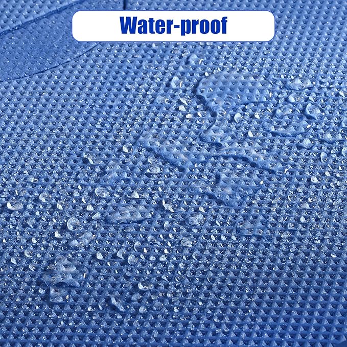 ZENFUN 3 Pack Kneeling Mats, Heavy Duty Thick Foam Kneeling Pad, Shock Absorbent Pads, High Density Premium Kneeling Pads for Yoga Exercise, Foam Kneeler Mat Garden Cushions, Water Proof