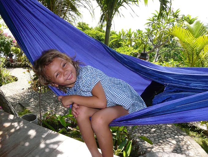 Hammock Bliss Double - Extra Long - Extra Wide - Extra Large - Two Person Double Wide Camping Hammock - Suspension System Included - The Largest Double Hammock On Planet Earth