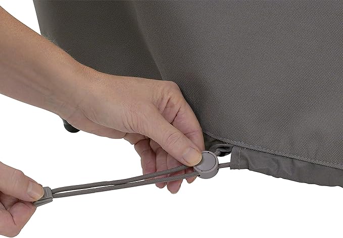 Classic Accessories Ravenna Water-Resistant Offset Patio Umbrella Canopy and Frame Cover, 13 Foot