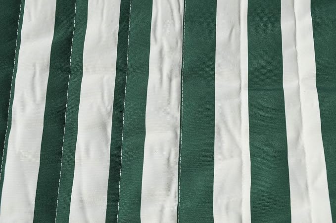 Quilted Hammock (Green Stripe)