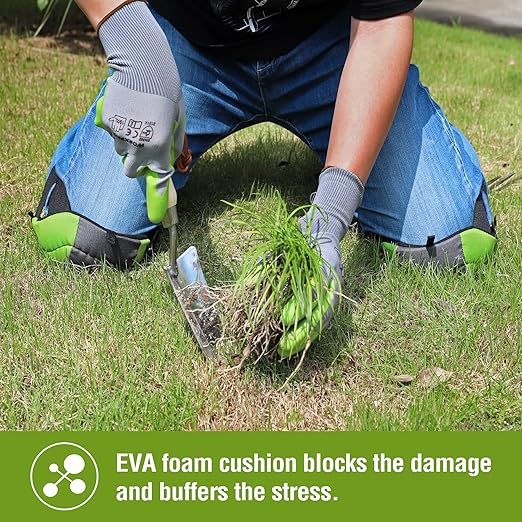 WORKPRO Garden Knee Pads For Unisex-Adult | Flooring Kneepads with Foam Padding, Comfortable Kneeling Cushion for Gardening, House Cleaning, Construction Work