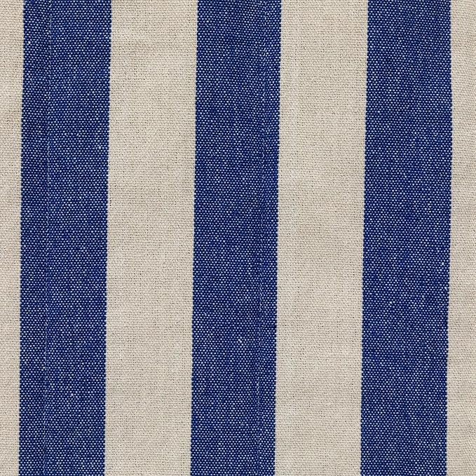 Striped Quilted Two Person Double Hammock with Pillow - 9' x 55" - Blue and Cream