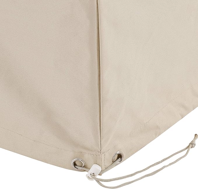 Crosley Furniture Patio Furniture Covers, Waterproof 3-Piece Cover Set for Outdoor Chairs and Loveseat, Tan