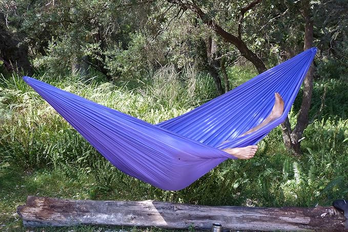 Hammock Bliss Double - Extra Long - Extra Wide - Extra Large - Two Person Double Wide Camping Hammock - Suspension System Included - The Largest Double Hammock On Planet Earth