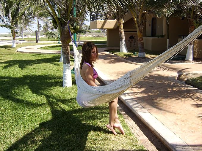 HAMMOCKS RADA - Super Cotton Thicker String - Mayan Style (Natural Color)
